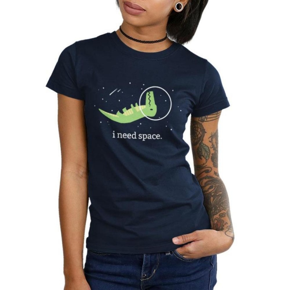 Teeturtle Junior I need space alligator Tshirt S